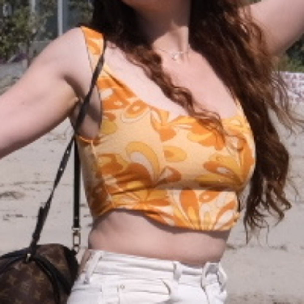 Zara Orange Top